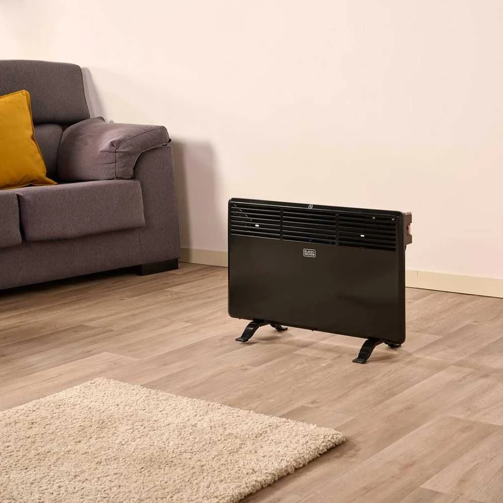 Black & Decker Juodas & Decker Šildytuvas - Juodas & Decker BXCSH1200E 1200W Skaitmeninis Juodas