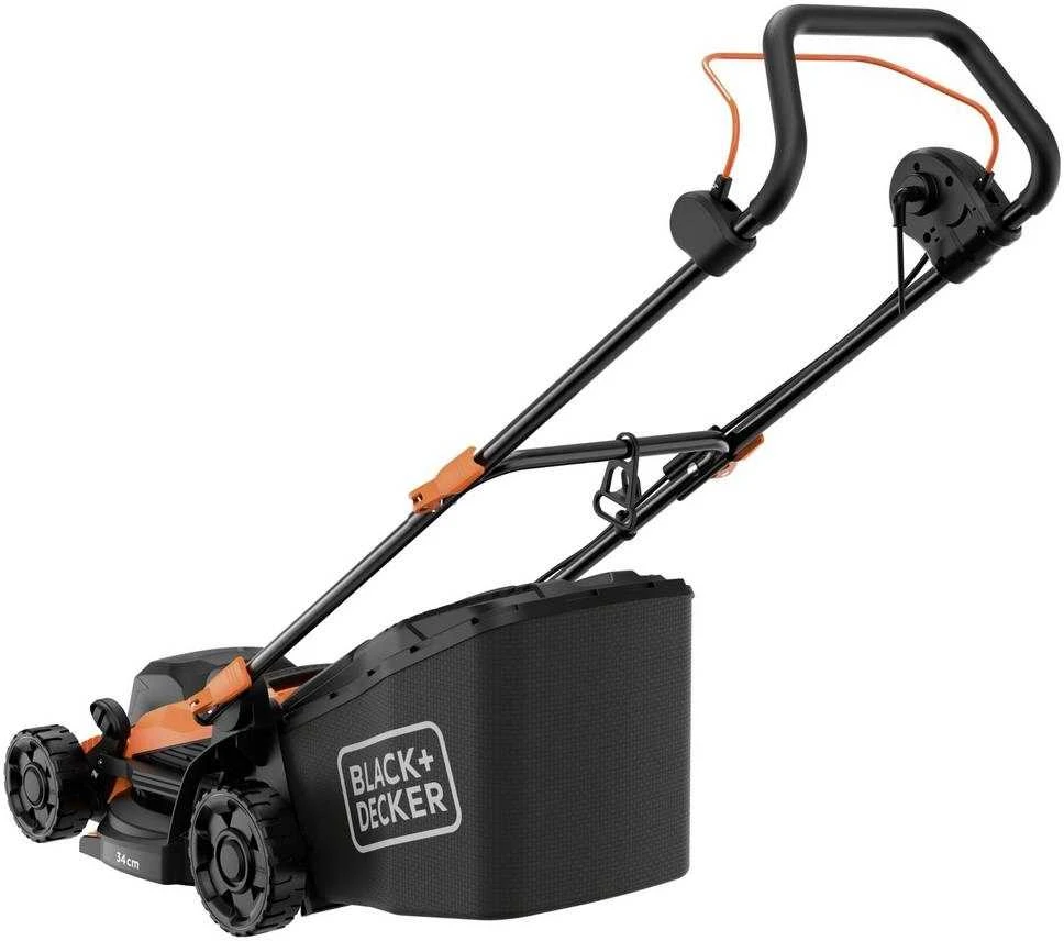 Black & Decker juodas+decker 1400W Corded Lawn Mower BEMWP340 Juodas+DECKER