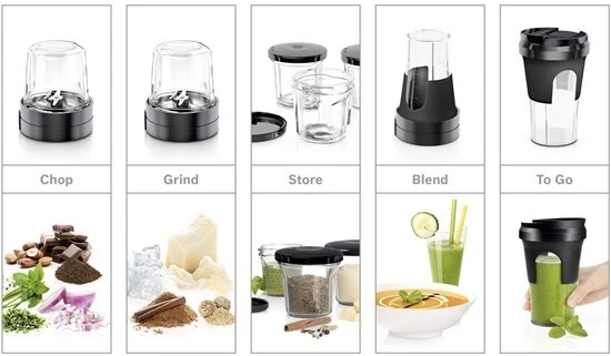 Blenderio priedas - Bosch MUZ45XTM1 Food Preparation Tool, Permatomas plastikas
