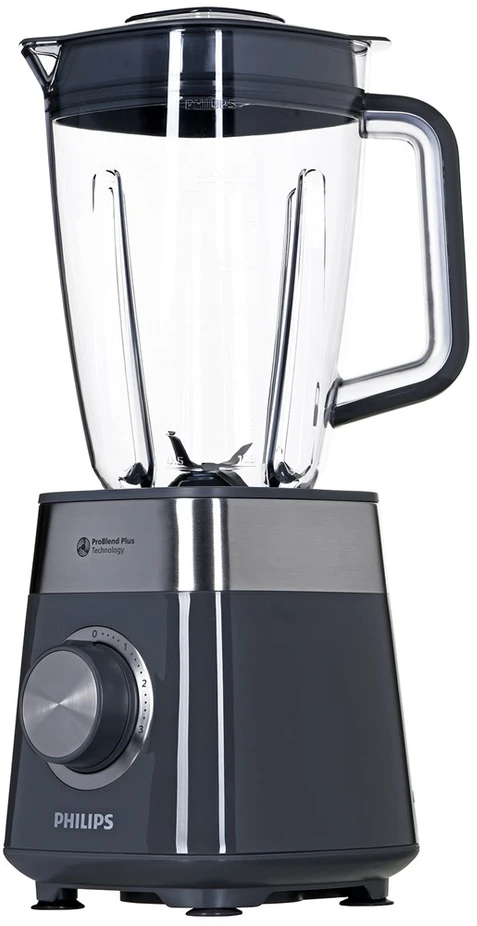 Philips Maišytuvas | HR3020/20 | Stalviršis | 1000 W | Stiklainio medžiaga Plastikas | Stiklainio talpa 1,5 L | Kašmyro pilkas