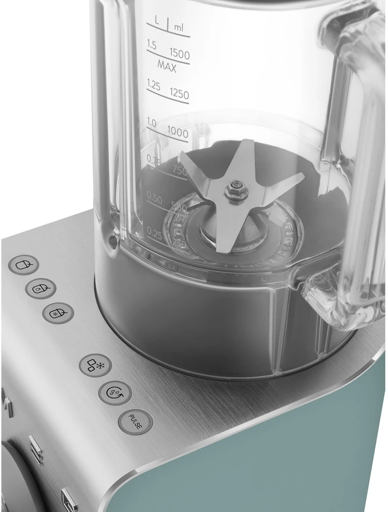 Blenderis - SMEG BLC02EGMEU 1400W 1.5L Žalia smaragdo