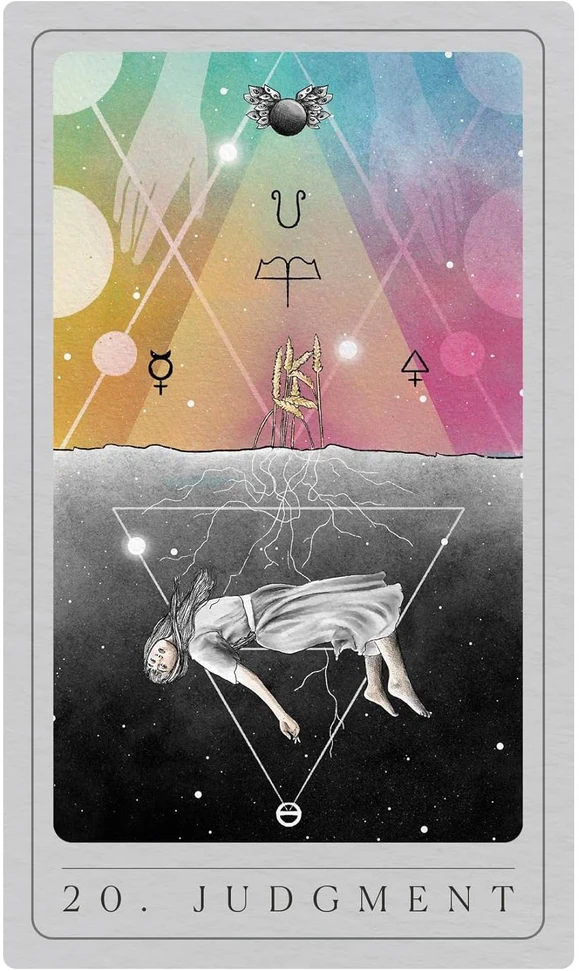 KNYGA Blue Angel Mėlyna Angel Kolekcionuojamos Kortelės - Mėlyna Angel The Tarot of Secrets 78 kortų vadovas