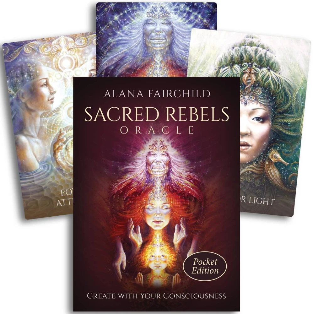 Blue Angel Mėlyna Angel Kolekcionuojamos Kortelės - Sacred Rebels Oracle Kišeninė Leidimo Versija 45 Kortelės Ir Knygelė