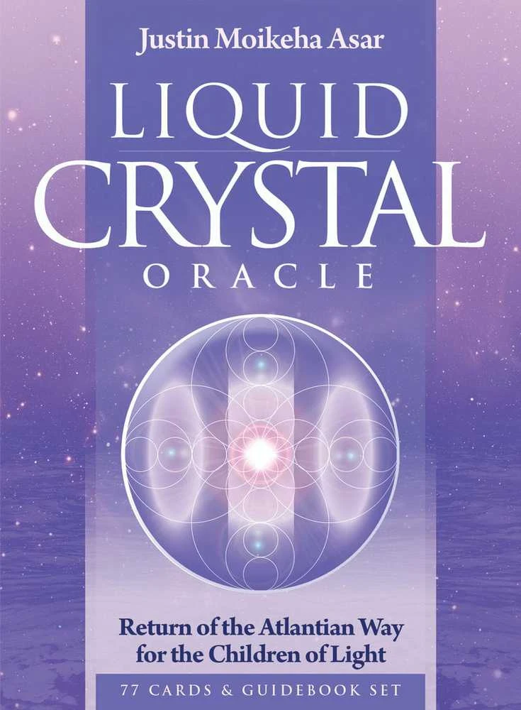 Blue Angel Mėlyna Angel Liquid Crystal Oracle Kortos 2 Leidimas Mėlyna Angel