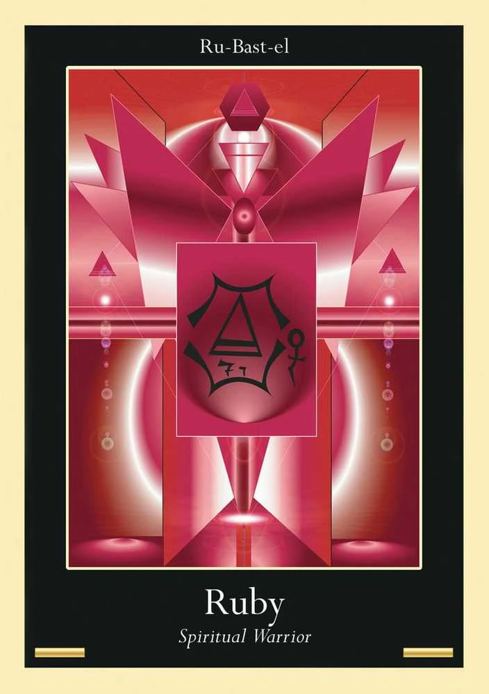 Blue Angel Mėlyna Angel Liquid Crystal Oracle Kortos 2 Leidimas Mėlyna Angel
