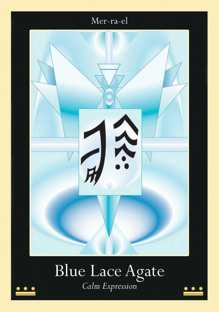 Blue Angel Mėlyna Angel Liquid Crystal Oracle Kortos 2 Leidimas Mėlyna Angel