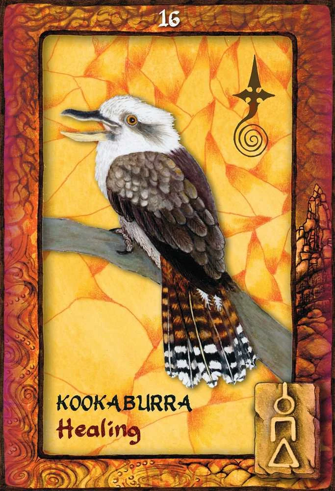 Blue Angel Mėlyna Angel Mėlyna Angel Animal Dreaming Oracle Kortos