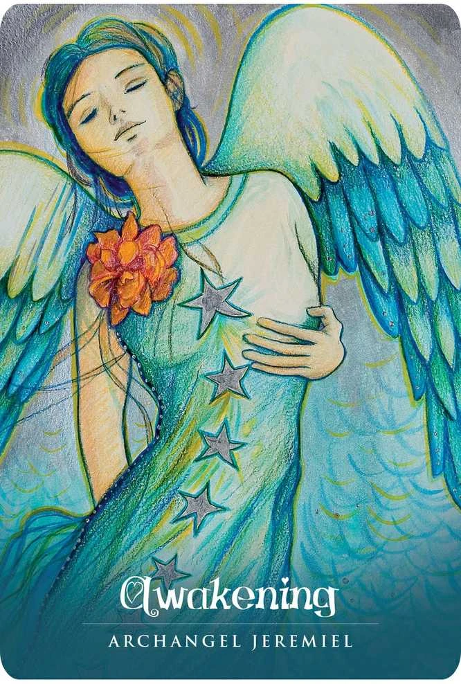 Blue Angel Mėlyna Angel Mėlyna Angel Ask An Angel Oracle Kortos
