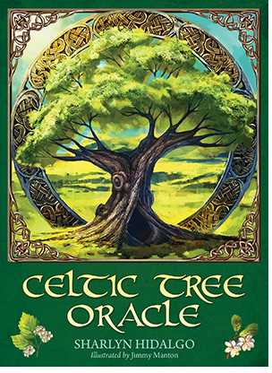Blue Angel Mėlyna Angel Mėlyna Angel Celtic Tree Oracle Kortos