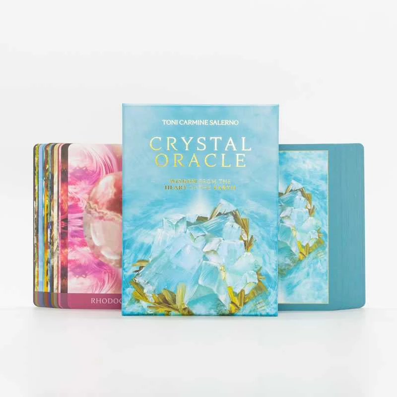 Blue Angel Mėlyna Angel Mėlyna Angel Crystal Oracle Kortos Antrasis Leidimas