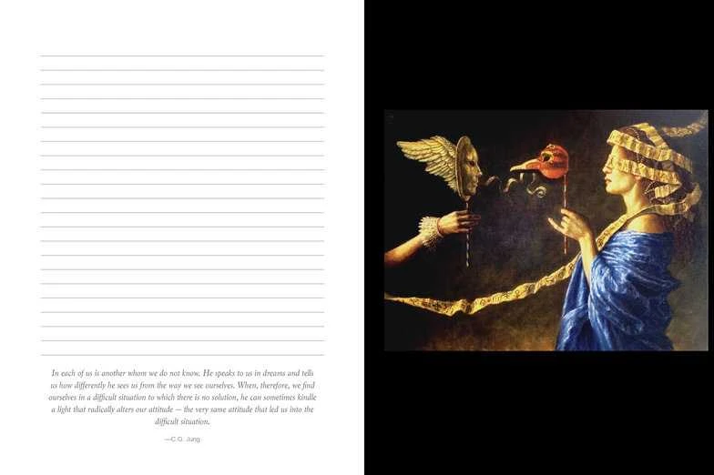 Blue Angel Mėlyna Angel Dream Journal Užrašinė