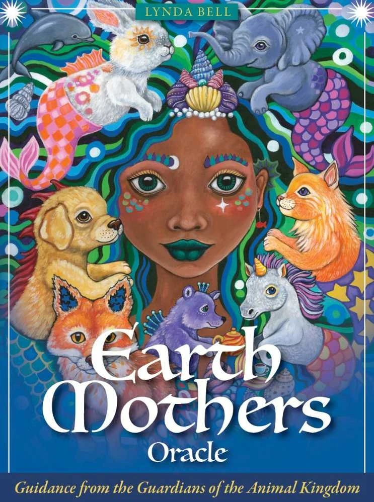 Blue Angel Mėlyna Angel Mėlyna Angel Earth Mothers Oracle Kortos