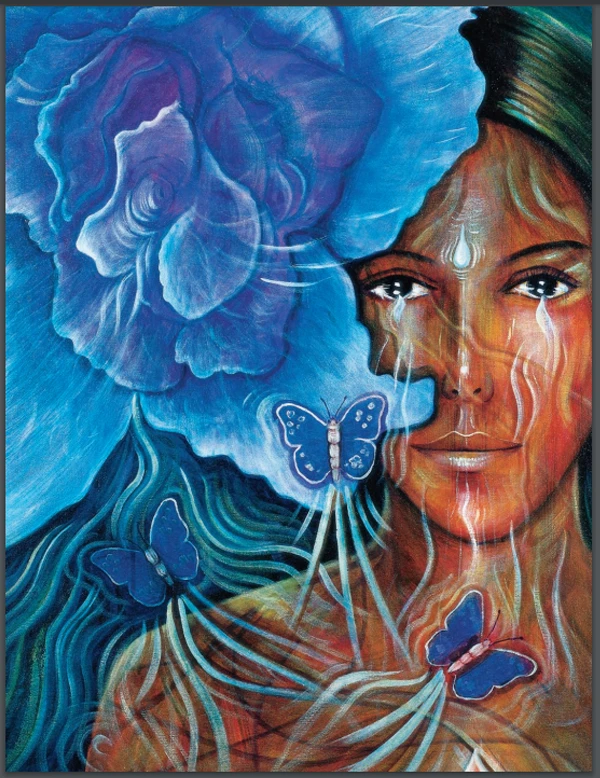Blue Angel Mėlyna Angel Mėlyna Angel Gratitude Užrašinė