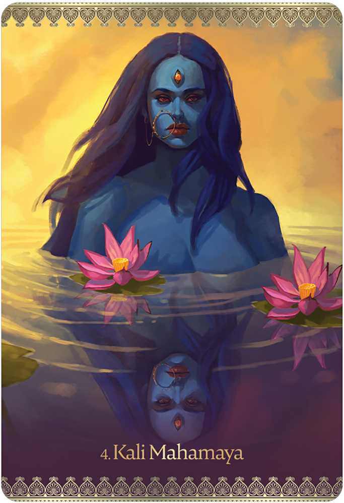 Blue Angel Mėlyna Angel Mėlyna Angel Kali Oracle Kortos