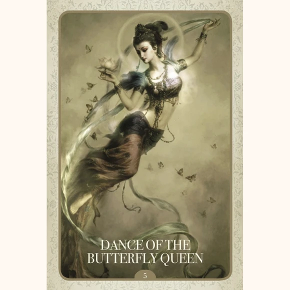 Blue Angel Mėlyna Angel Mėlyna Angel Kuan Yin Oracle Kortos