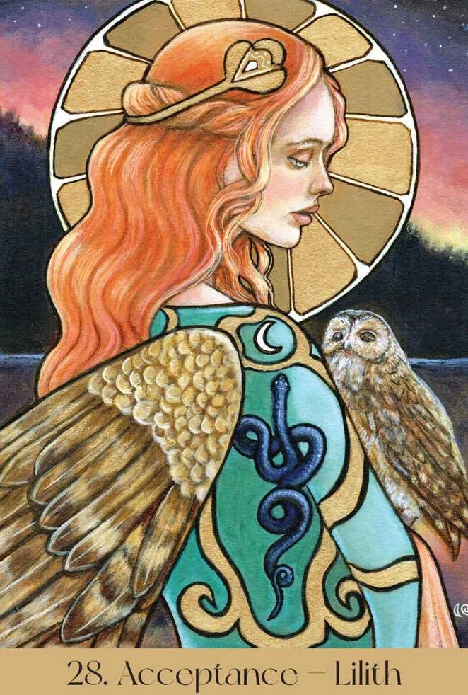 Blue Angel Mėlyna Angel Mėlyna Angel Maidens Of The Wheel Oracle Kortos