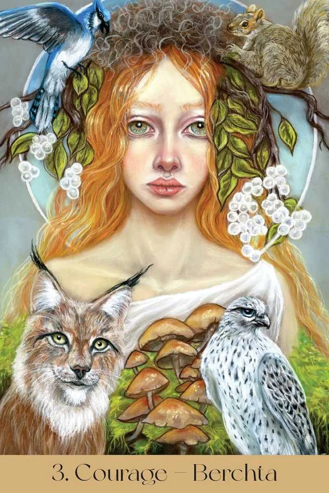 Blue Angel Mėlyna Angel Mėlyna Angel Maidens Of The Wheel Oracle Kortos