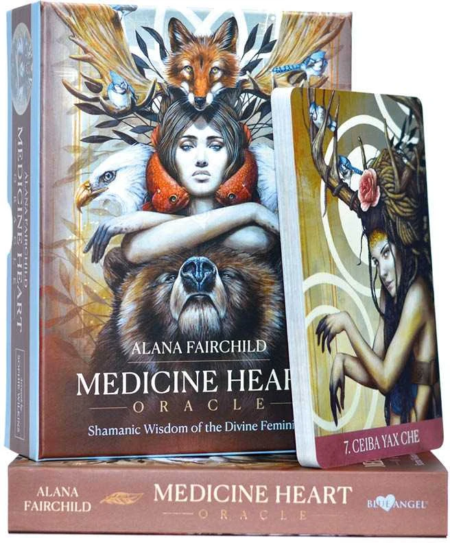 Blue Angel Mėlyna Angel Mėlyna Angel Medicine Heart Oracle Kortos