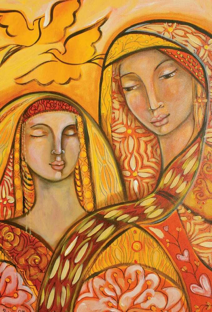Blue Angel Mėlyna Angel Mėlyna Angel Mother Mary Oracle Pocket Edition Kortos