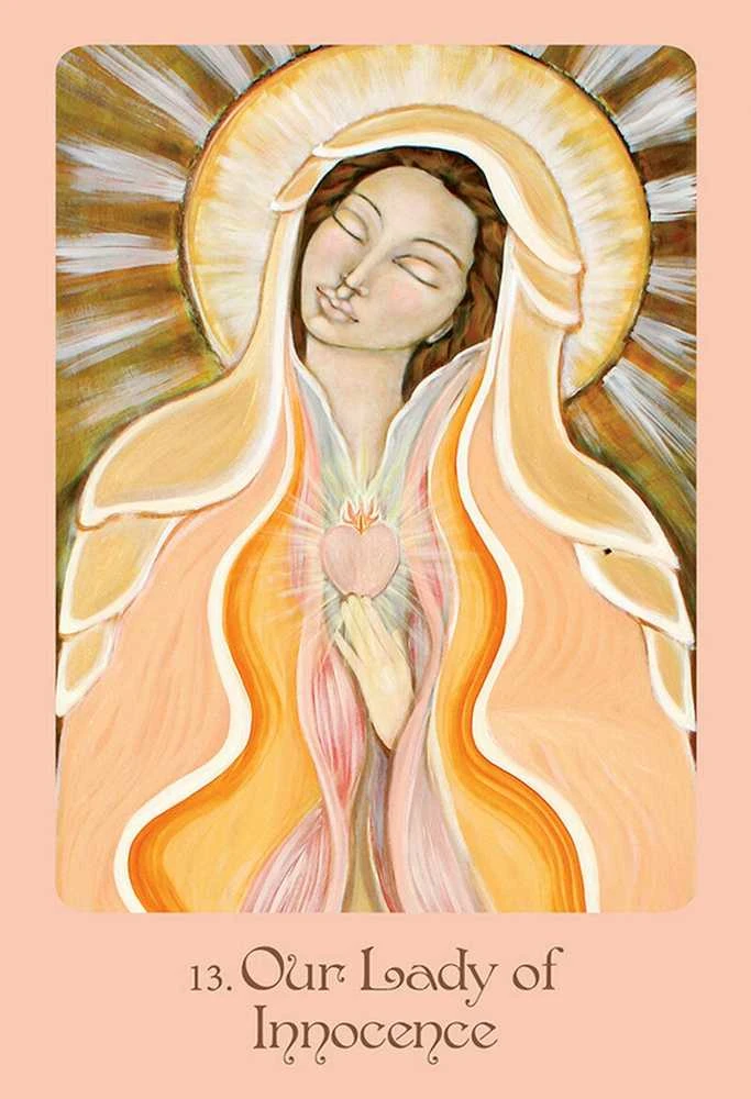Blue Angel Mėlyna Angel Mėlyna Angel Mother Mary Oracle Kortos