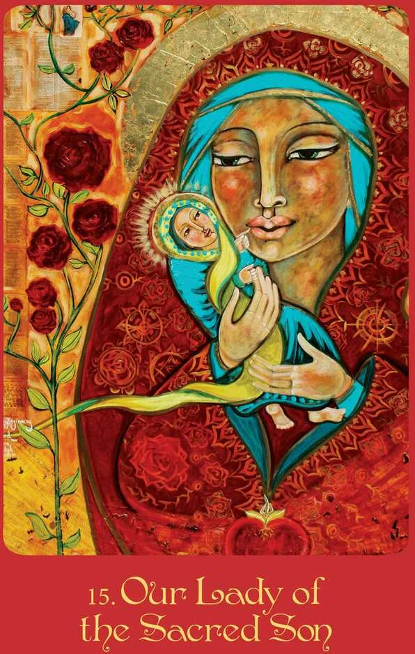 Blue Angel Mėlyna Angel Mėlyna Angel Mother Mary Oracle Kortos