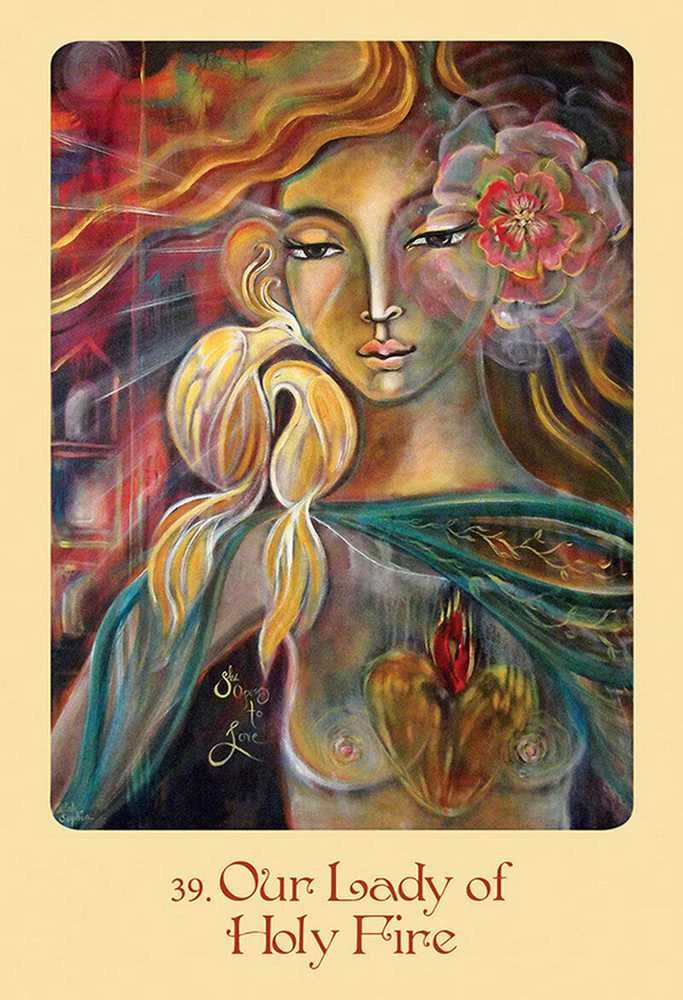 Blue Angel Mėlyna Angel Mėlyna Angel Mother Mary Oracle Kortos