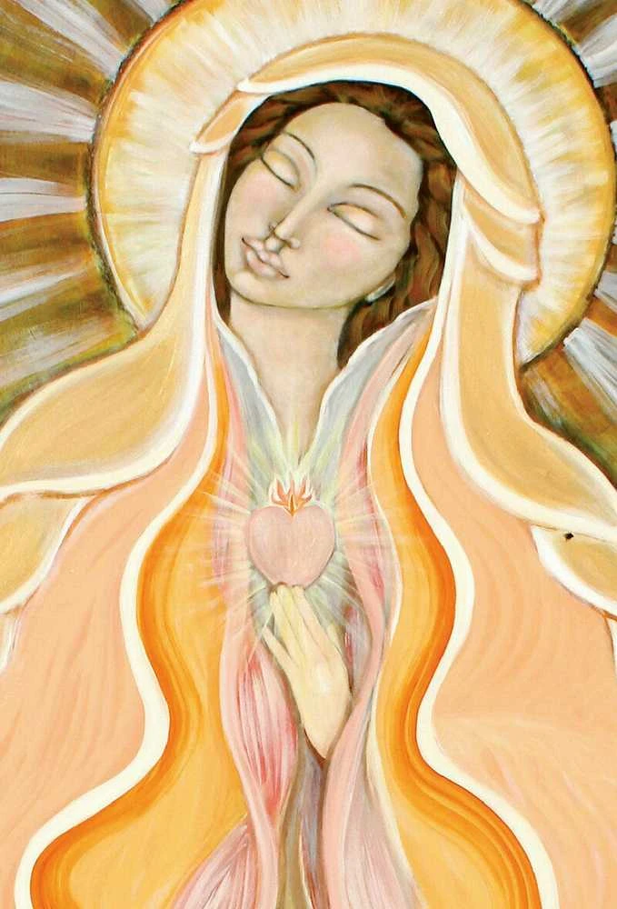 Blue Angel Mėlyna Angel Mėlyna Angel Mother Mary Oracle Pocket Edition Kortos
