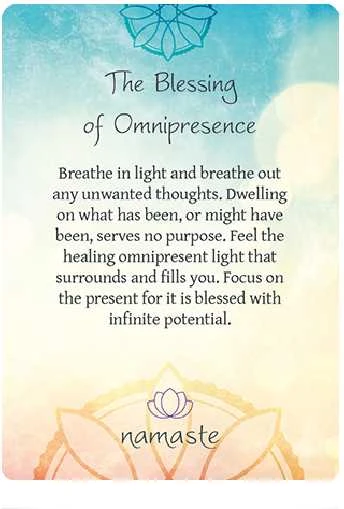 Blue Angel Mėlyna Angel Namaste: Blessing And Divination Kortos