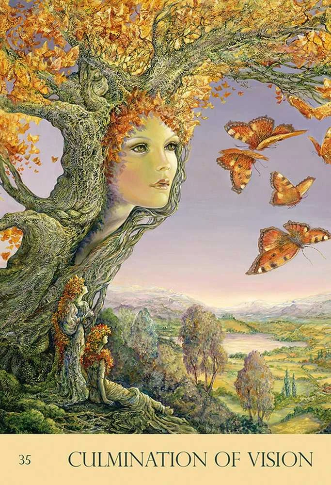 Blue Angel Mėlyna Angel Mėlyna Angel Natures Whispers Oracle Kortos