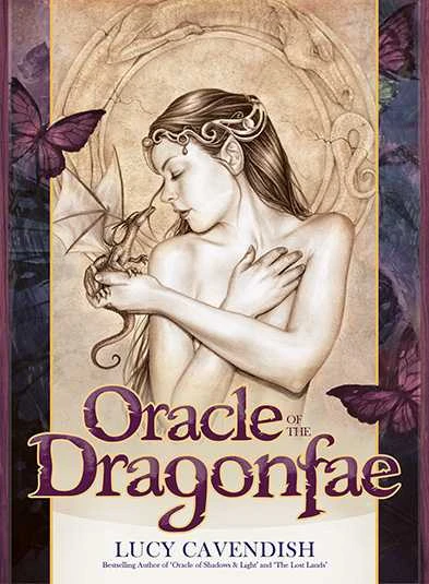 Blue Angel Mėlyna Angel Mėlyna Angel Oracle Of The Dragonfae Kortos