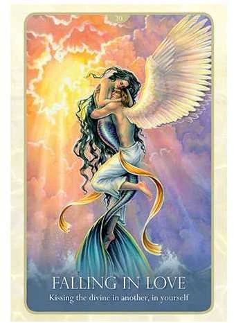 Blue Angel Mėlyna Angel Mėlyna Angel Oracle Of The Mermaids Kortos