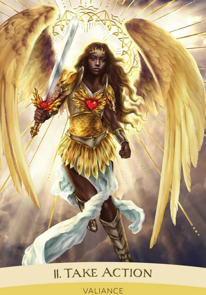 Blue Angel Mėlyna Angel Mėlyna Angel Practical Magic Oracle Kortos