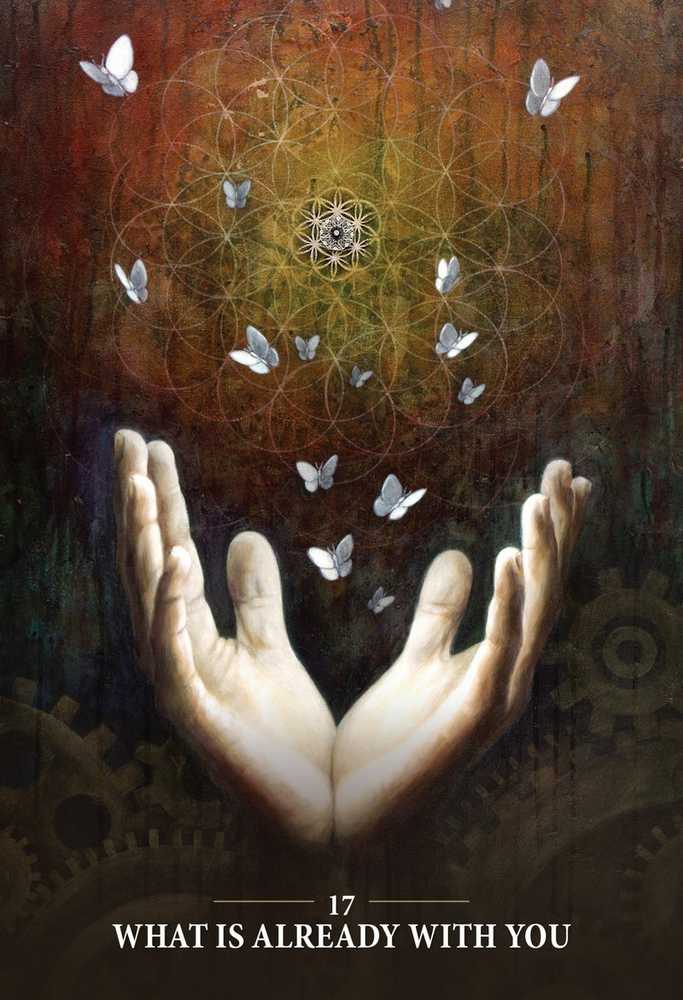 Blue Angel Mėlyna Angel Mėlyna Angel Sacred Rebels Borderless Oracle Kortos