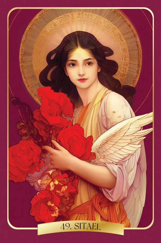 Blue Angel Mėlyna Angel Mėlyna Angel The Angel Magic Oracle Kortos