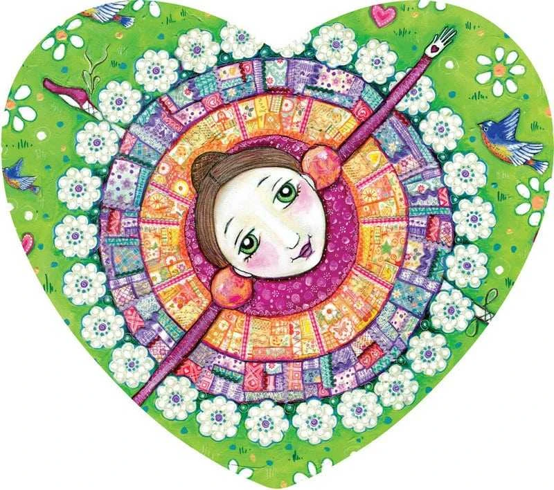 Blue Angel Mėlyna Angel Mėlyna Angel The Enchanted Heart Oracle Kortos