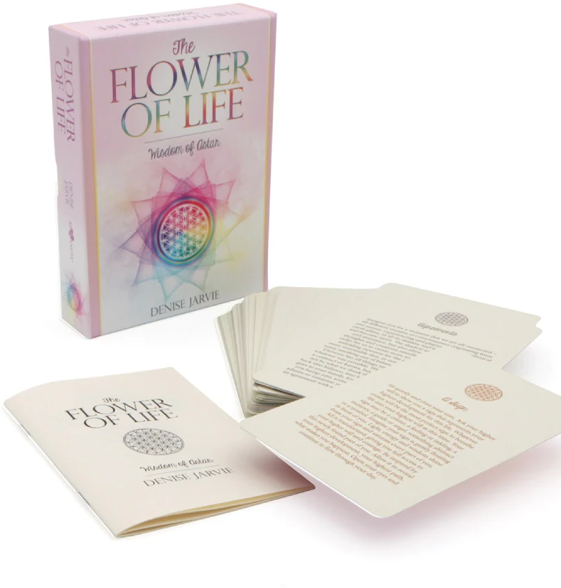 Blue Angel Mėlyna Angel Mėlyna Angel The Flower Of Life Oracle Kortos