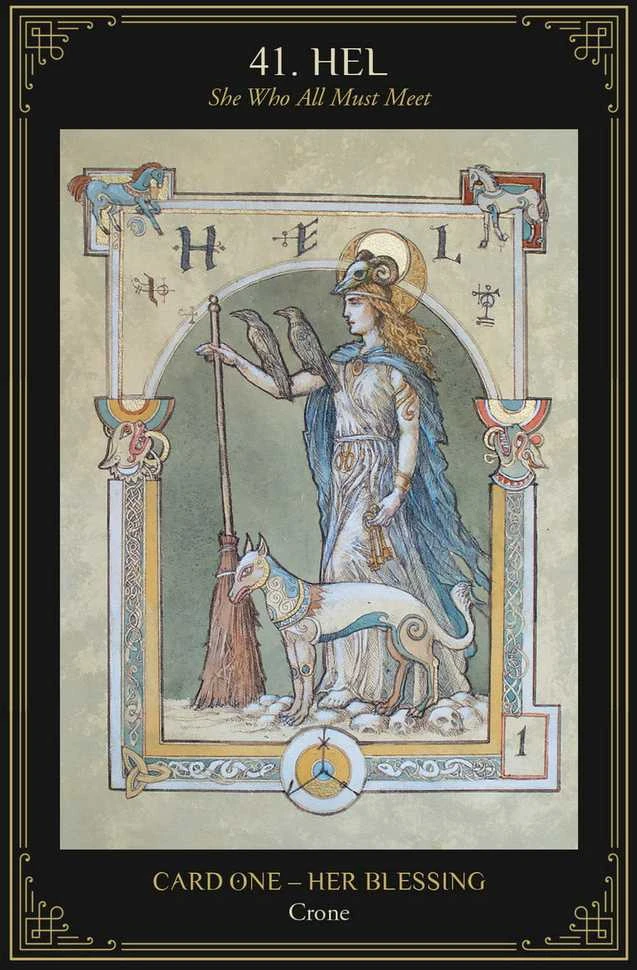 Blue Angel Mėlyna Angel Mėlyna Angel The Great Godess Oracle Kortos