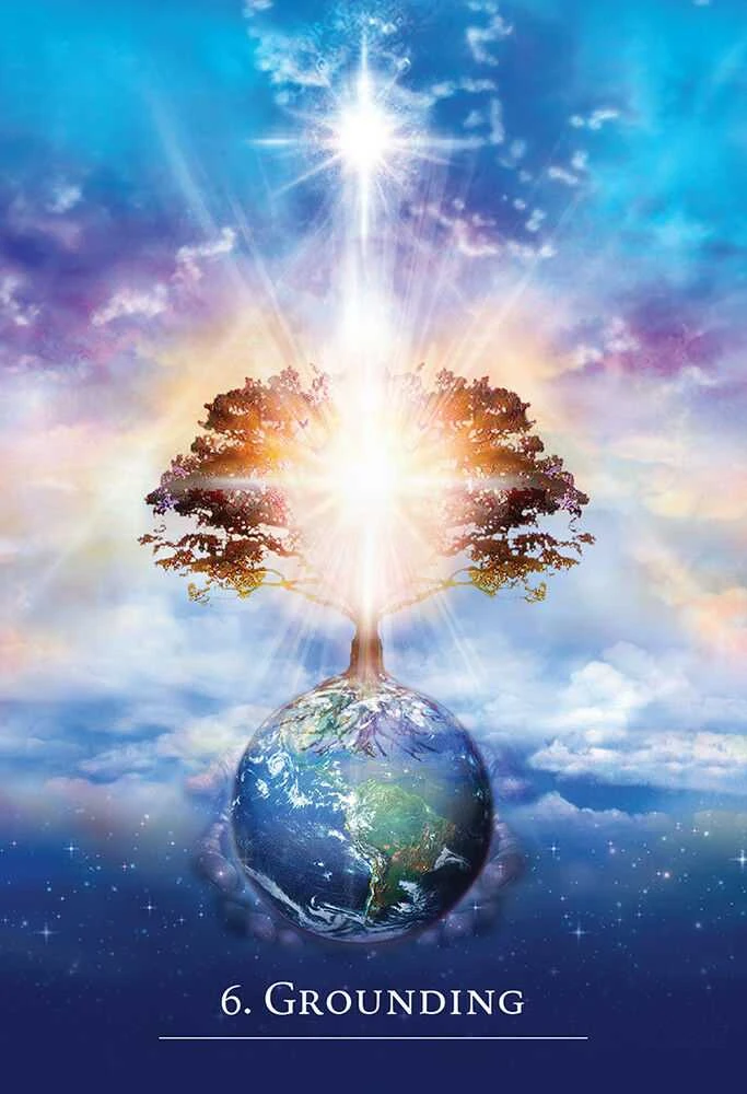 Blue Angel Mėlyna Angel Mėlyna Angel The Secret Language Of Light Oracle Kortos