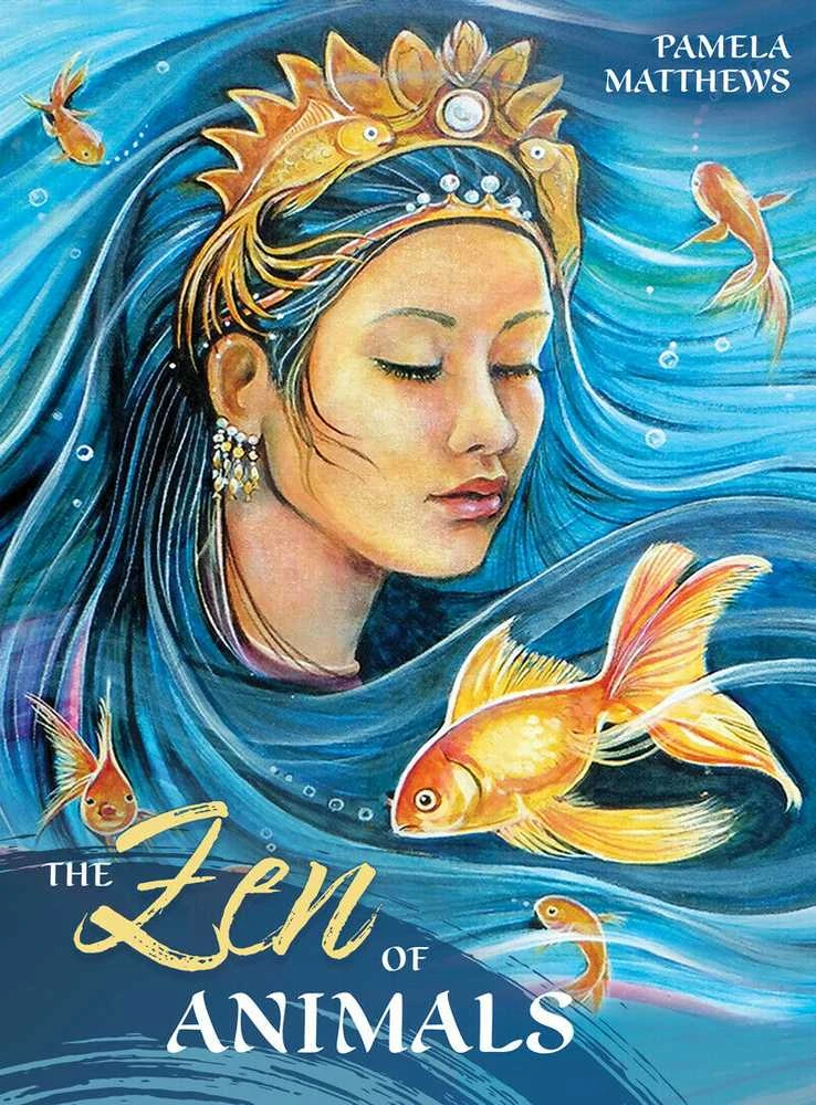 Blue Angel Mėlyna Angel Mėlyna Angel The Zen Of Animals Oracle Kortos