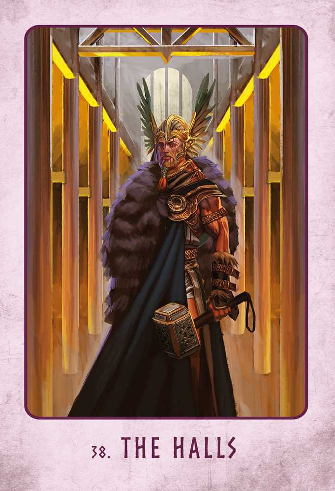 Blue Angel Mėlyna Angel Viking Oracle Kortos