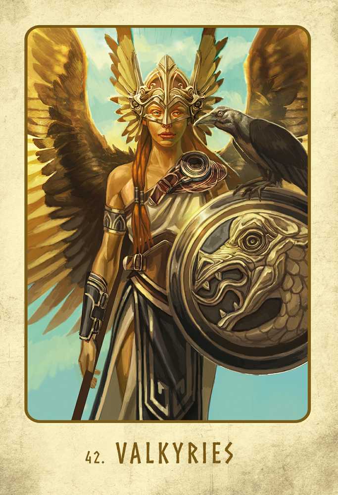 Blue Angel Mėlyna Angel Viking Oracle Kortos