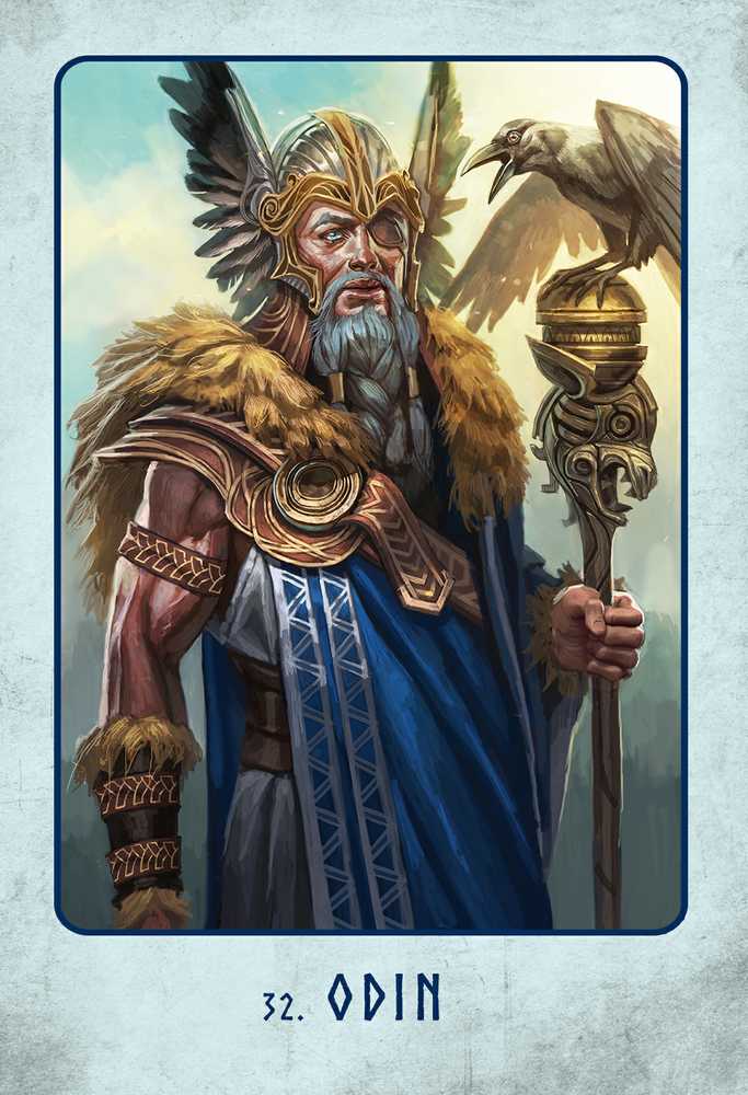 Blue Angel Mėlyna Angel Viking Oracle Kortos