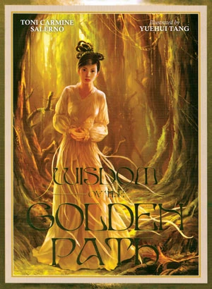 Blue Angel Mėlyna Angel Mėlyna Angel Wisdom Of The Golden Path Oracle Kortos