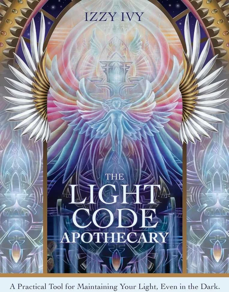 Blue Angel Mėlyna Angel Orakulo kortų rinkinys - The Light Code Apothecary kortos Mėlyna Angel 70 kortų 336 puslapių gidas