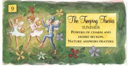 Blue Angel Mėlyna Angel Taro Kortos Faerie Wisdom Cico Books