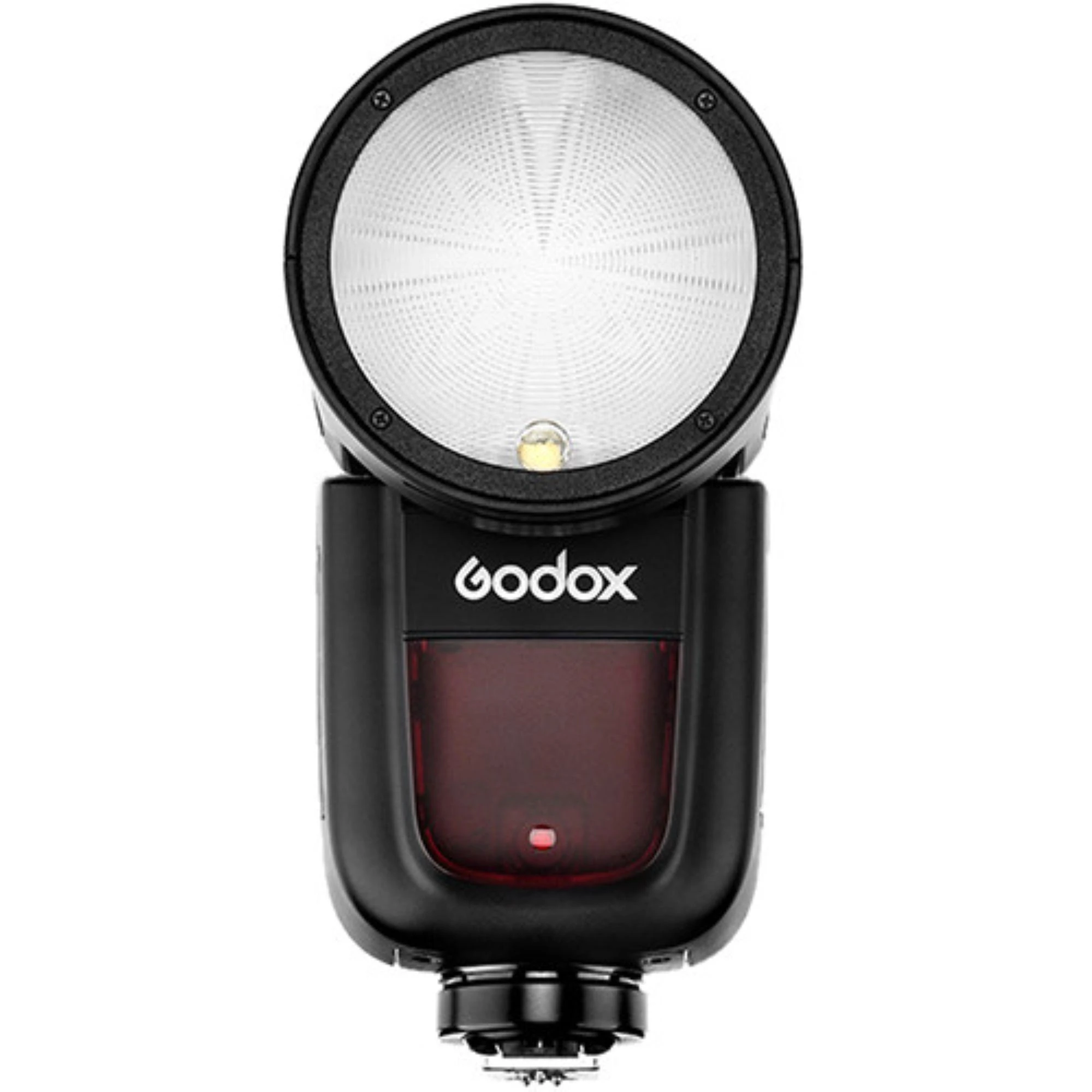 „Godox V1s“ apvalios galvos blykstė „Sony“.