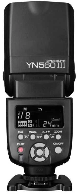 Yongnuo YN-560III neigiamo ekrano rankinė blykstė