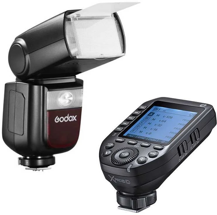 Blykstės rinkinys - Godox Speedlite V860III X PRO II Trigger Kit TTL Rechargeable