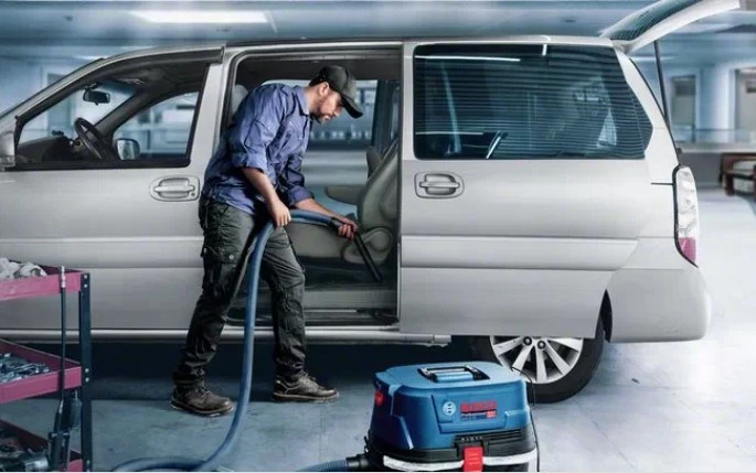 Bosch Dulkių siurblys GAS 12-25 PL su elektros lizdu