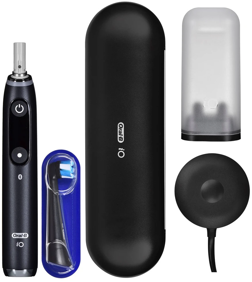 ORAL-B iO Series 9 Elektrinis dantų šepetėlis, juodos spalvos